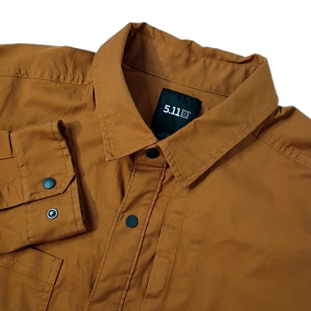 5.11 Tactical Jackson Shirt Mens 2XL Conceal Carry Rapid Draw Snap Button Up